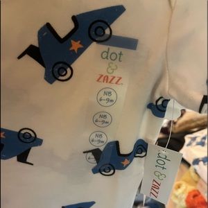 Dot and zazz onesies